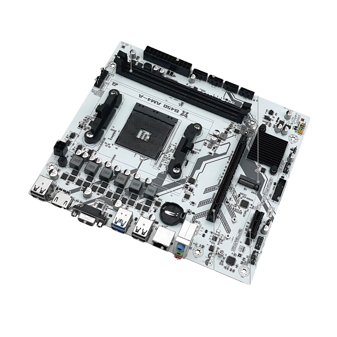 Placa-Mãe MACHINIST B450 AM4-A DDR4 M.2 NVMe HDMI VGA PCIe 3.0 - Teconaire