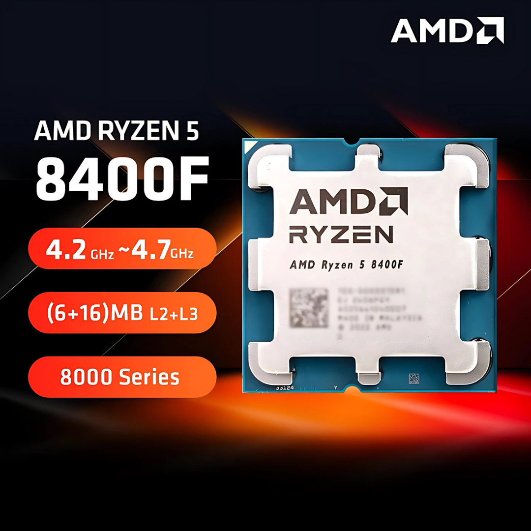 Processador AMD Ryzen 5 8400F - Teconaire