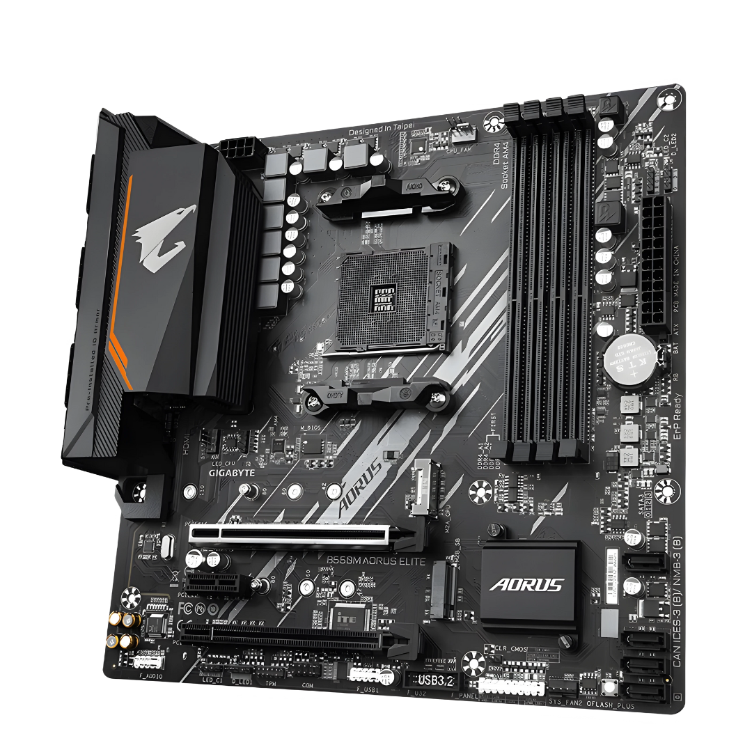 Placa-Mãe B550M AORUS ELITE - Teconaire