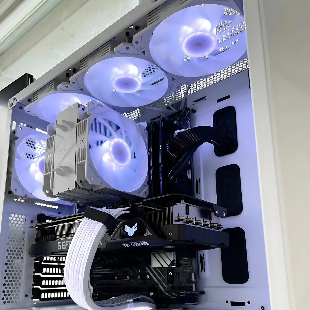 Cooler RGB ARGB PWM 120mm para Gabinete e Radiador - Teconaire