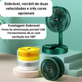 Ventilador Inovador Tecnológico Bagzum™ - Dobrável, portátil e com carregador USB