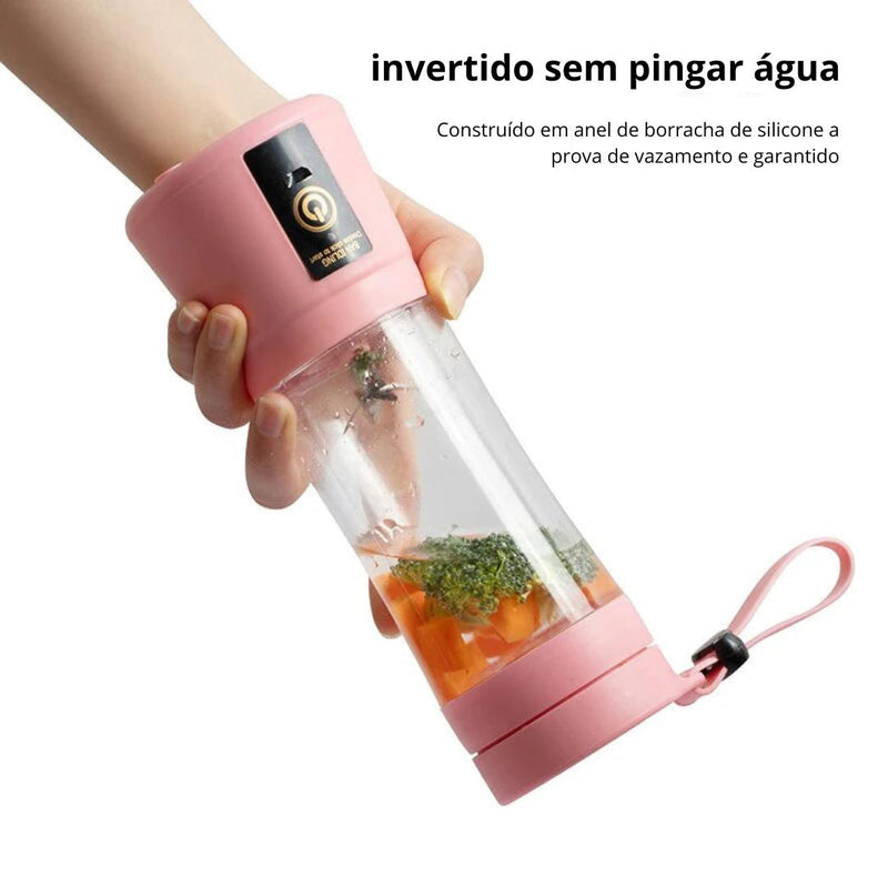 Liquidificador Inovador Tecnológico Bagzum™ | Portátil, sem Fio e para Todos os Usos