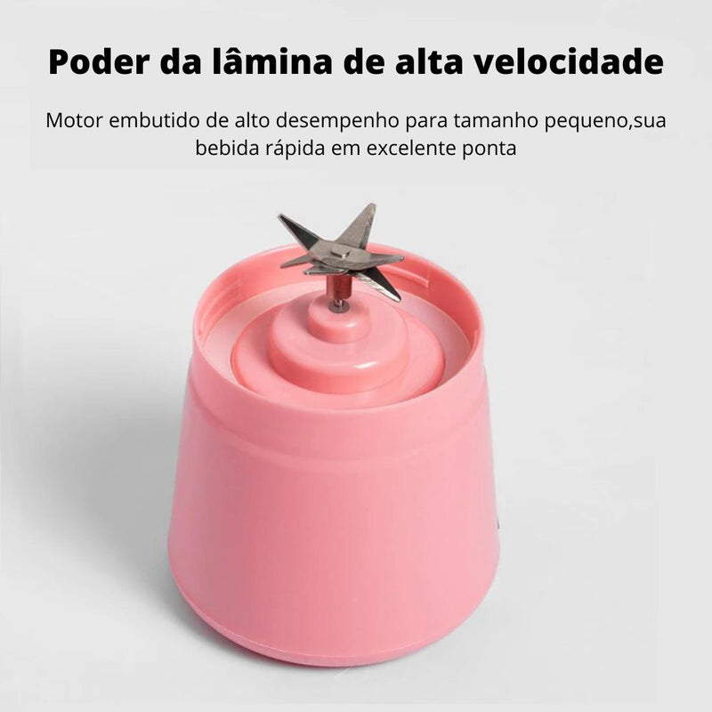 Liquidificador Inovador Tecnológico Bagzum™ | Portátil, sem Fio e para Todos os Usos