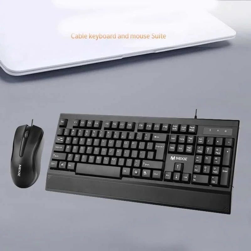 Kit-Teclado-Mouse-com-Fio-Mixie-X2000-Conexão-USB-Teconaire
