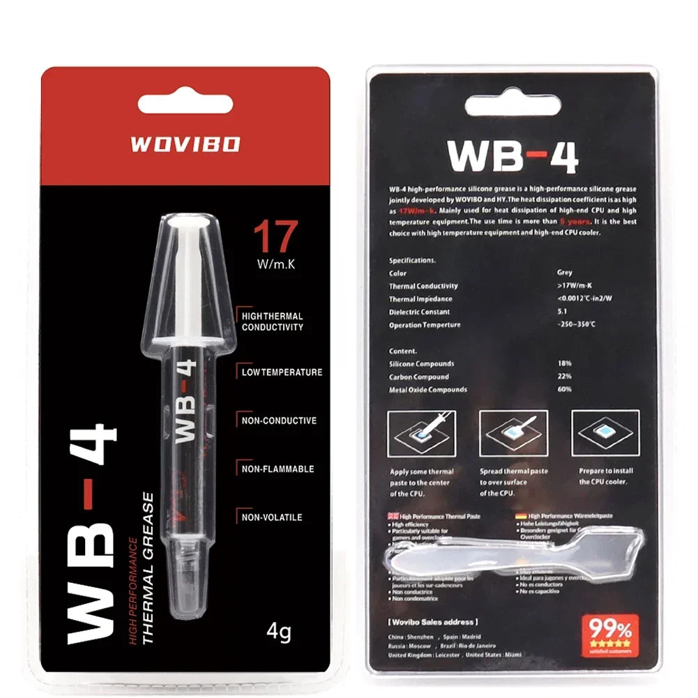 Pasta Térmica Wovibo WB-4 - Teconaire