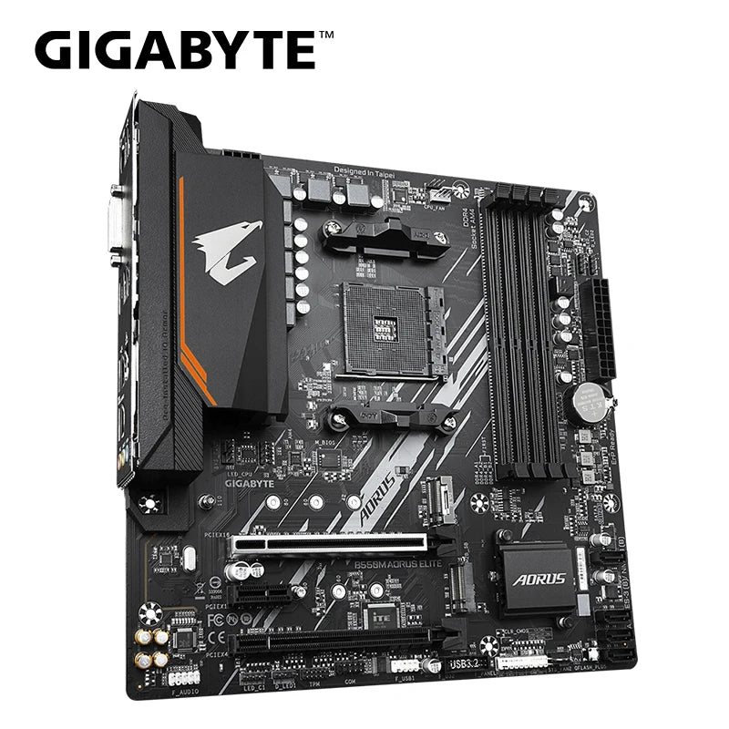 Placa-Mãe B550M AORUS ELITE - Teconaire