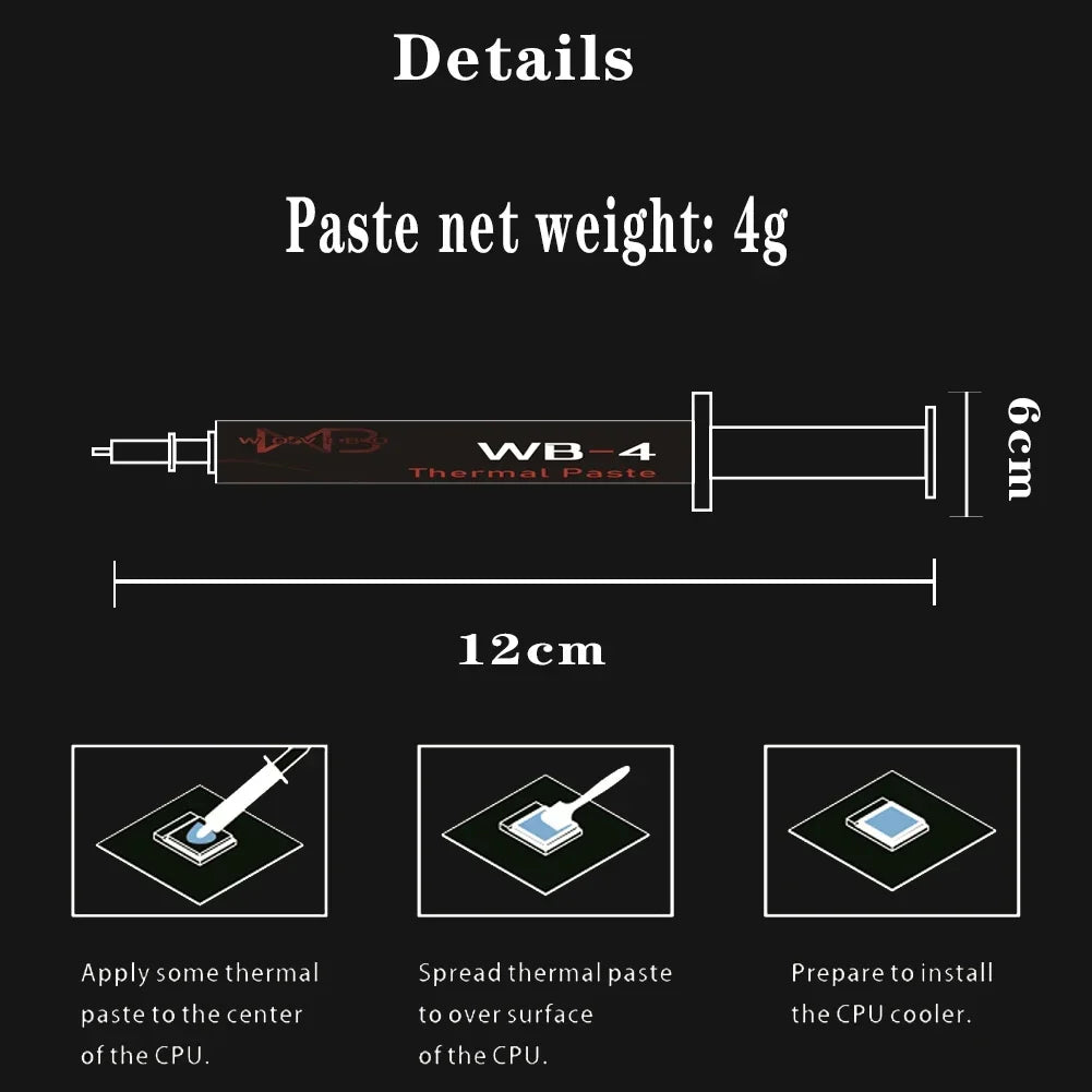 Pasta Térmica Wovibo WB-4 - Teconaire