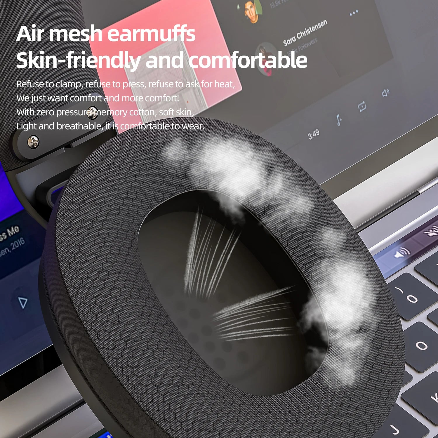 Fone Bluetooth Gamer SmailWolf L80 3 Modos - Teconaire