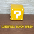 Luminária Inovadora Tecnológica Bagzum™ Super Mario Bros